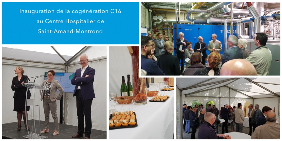 Inauguration de la cogénération C16